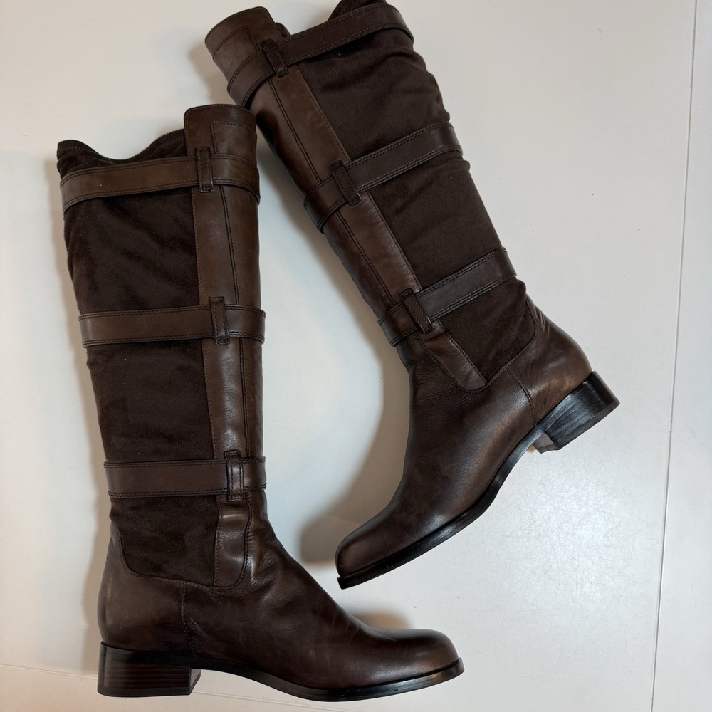 Cole Haan Women's Air Avalon Tall Brown Boots, Size 8, Excellent Cond! - Picture 2 of 8